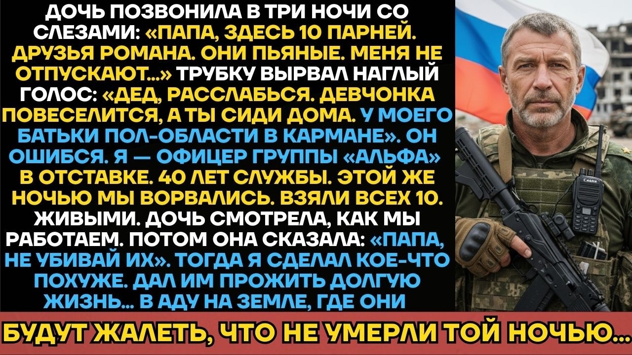 Я Спас Дочь От 10 Насильников, Но То, Во Что Я Превратился Ради Неё, Напугало Меня Самого