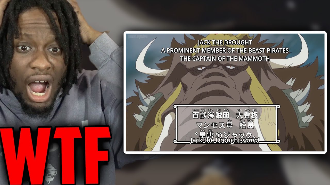 JACK THE DROUGHT KAIDO RIGHT HAND MAN‼️‼️ | One Piece 754–757 Reaction