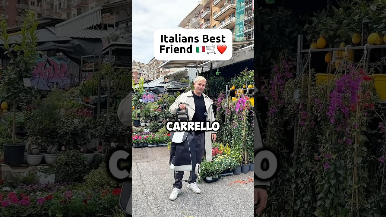 Carrello In Italy 😍🛒🇮🇹 #italy #italian #fyp #rome #carrello #italia #goviral #epic #funny #haha