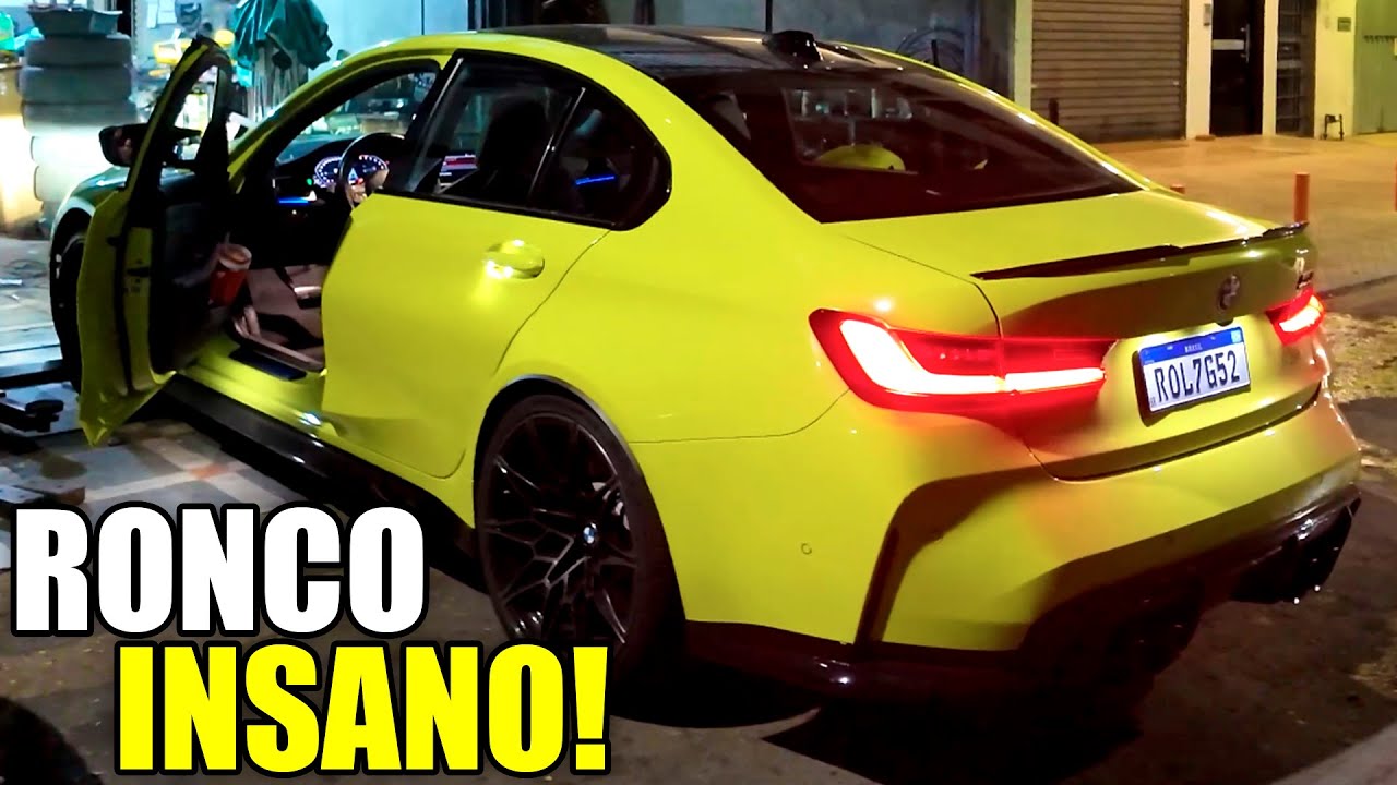 Fiz o ESCAPAMENTO da BMW M3 Competition