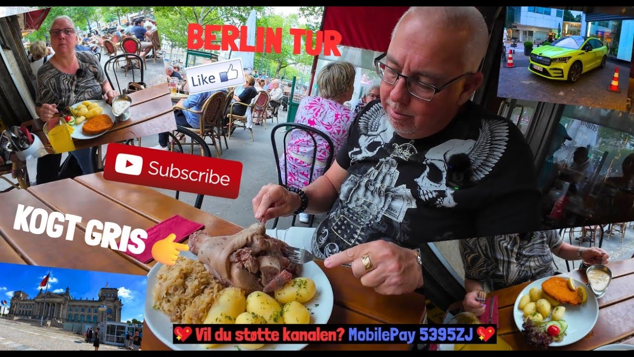 STATSMINISTEREN ER SULTEN❤️OG JEG FÅR KOGT GRIS I BERLIN