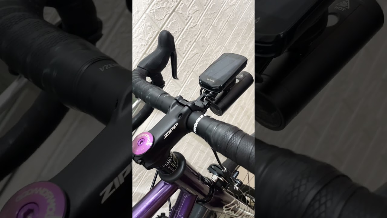 Mount for my Garmin and Headlight #DWEBGEEK #SHORTS
