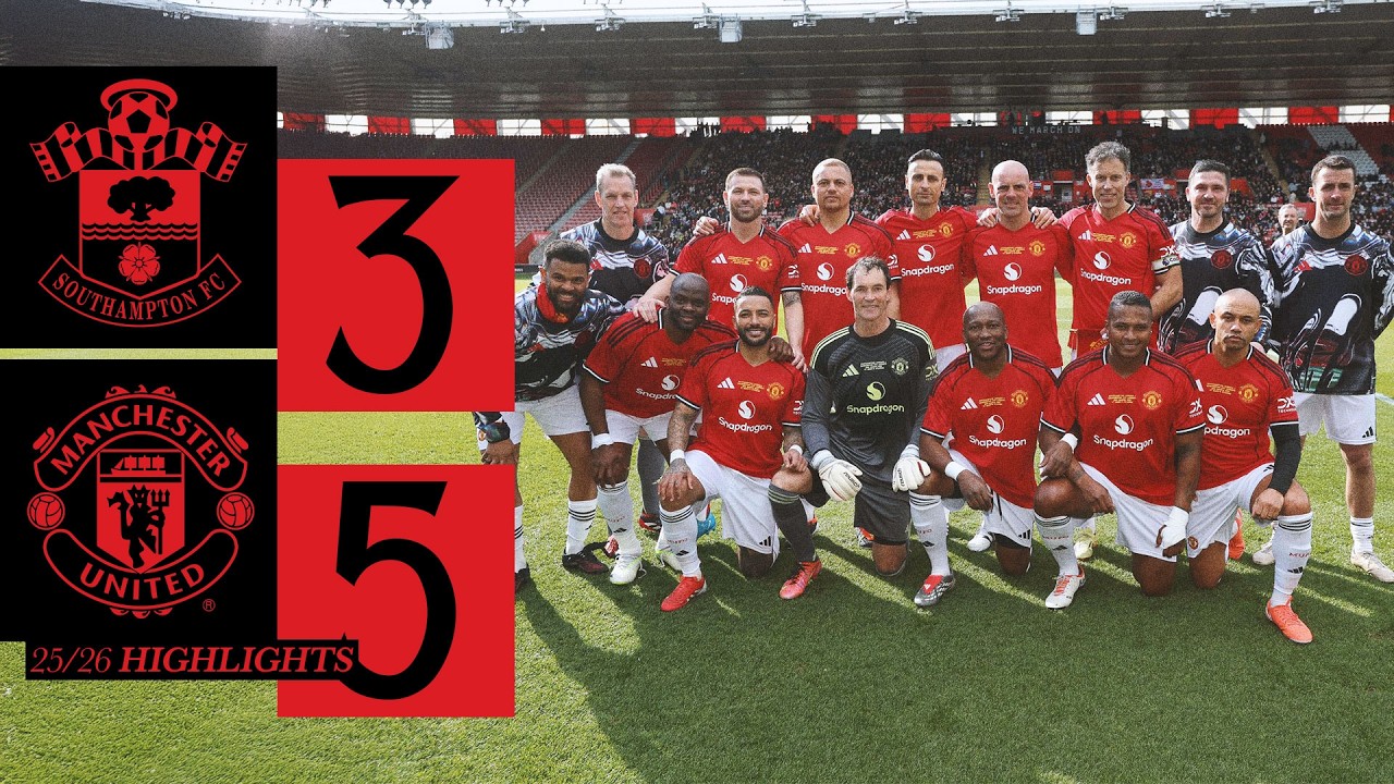 &laquo;Саутгемптон&raquo; 3-5 &laquo;Манчестер Юнайтед&raquo;: Легенды | Обзор матча