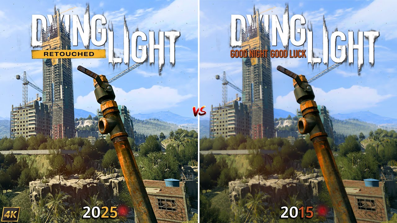 Dying Light Retouched vs Dying Light Original - | PC | Graphics and Details Comparison