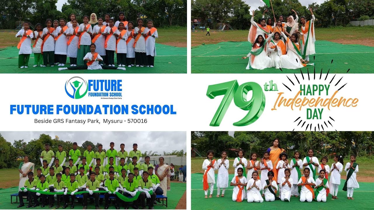 Future Foundation School Mysore | 79th Independence Day Celebration 2025 | Academic Excellence