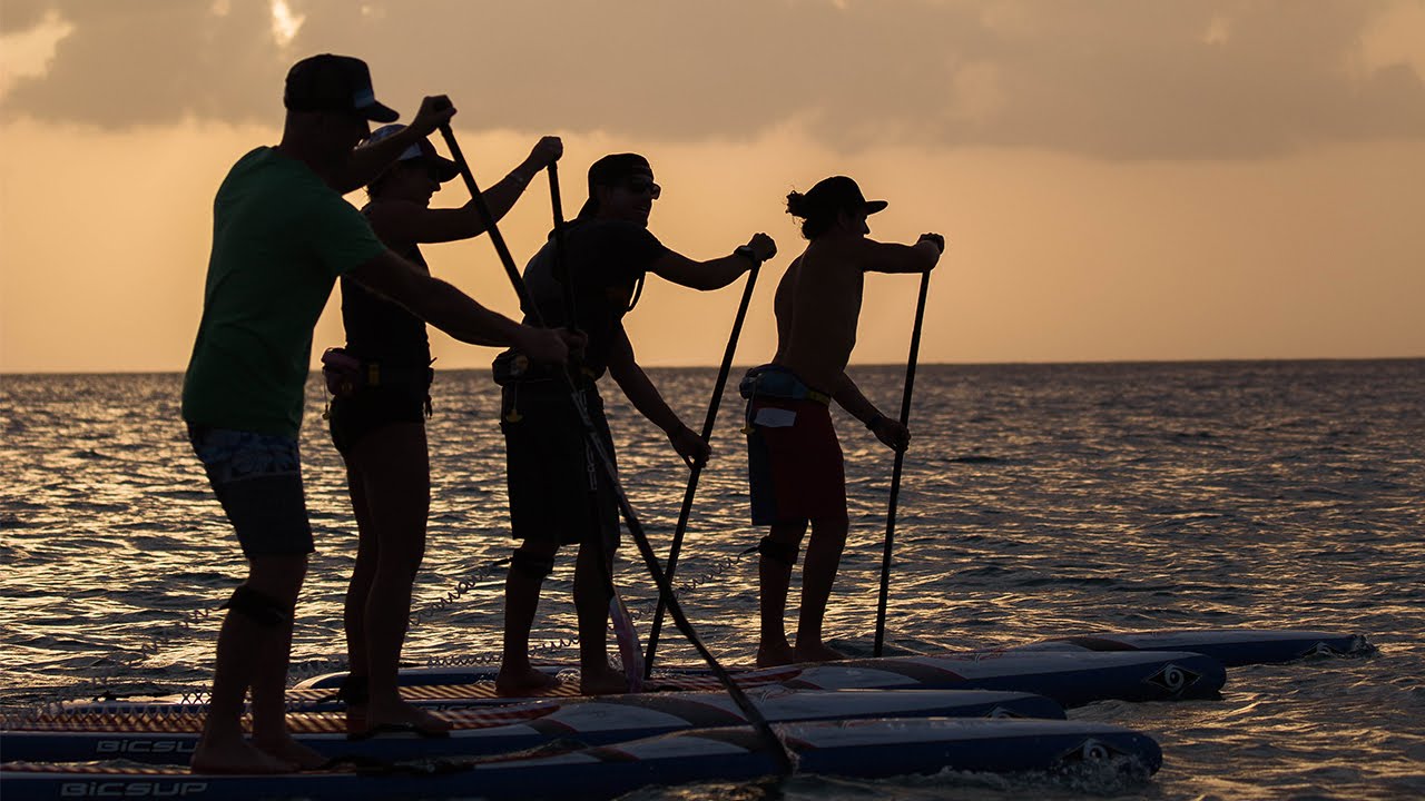 SUP Surfing with the Locals in Barbados