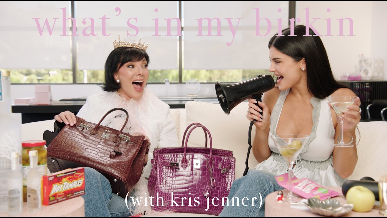 Что в моей Birkin? (с Крис Дженнер)