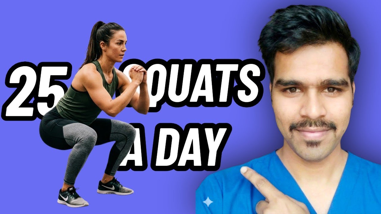 This Happens When You Do 25 Squats Twice A Day