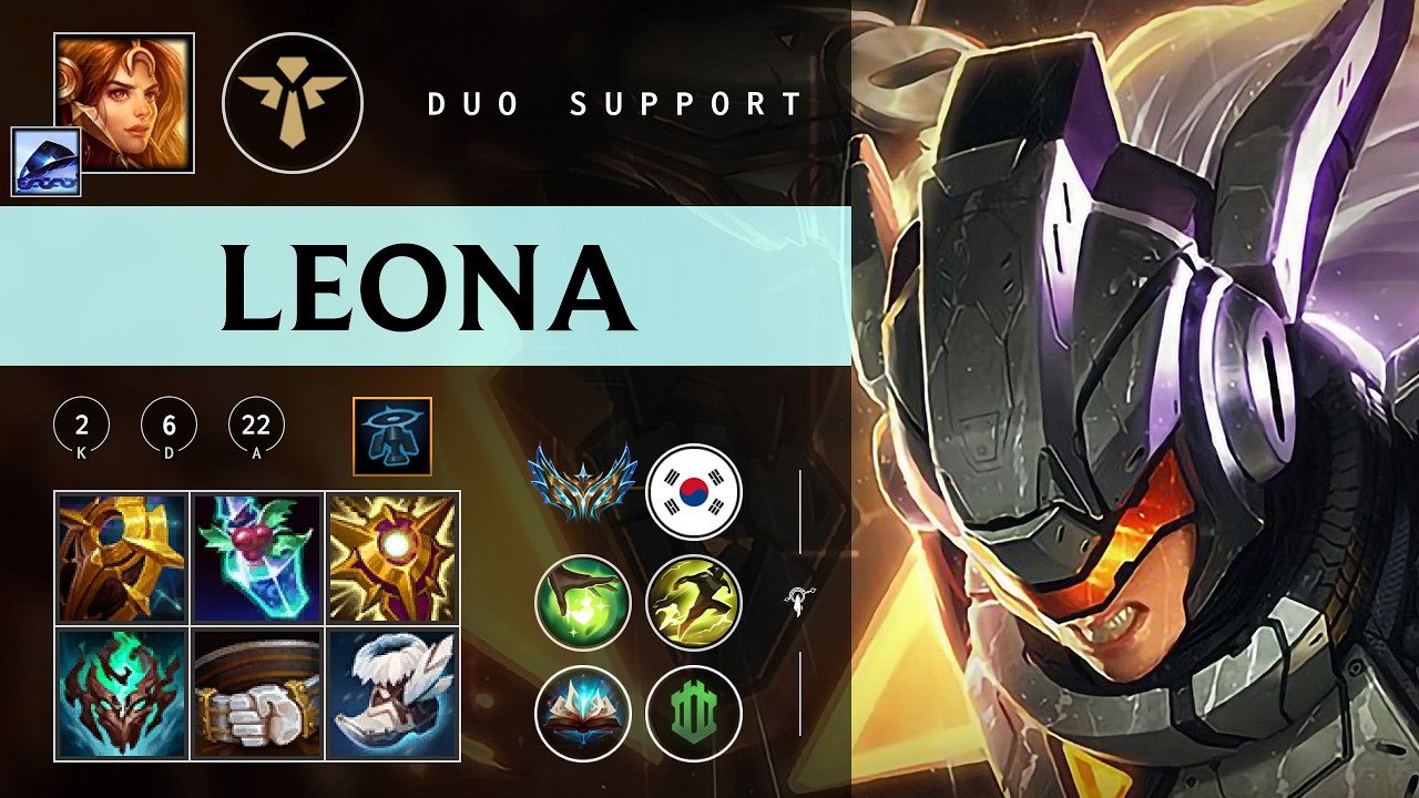 Leona Support vs Nautilus - KR Challenger Patch 26.05
