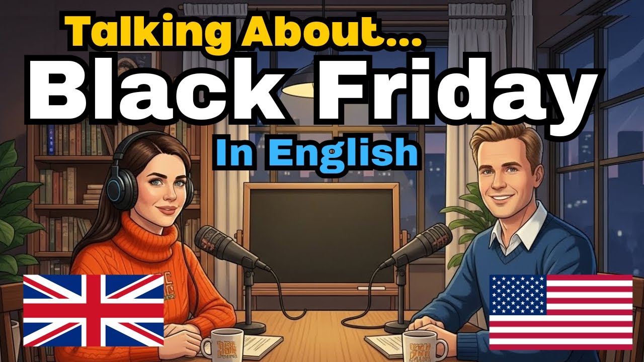 How to Talk About Black Friday in English | Easy English Conversation Practice