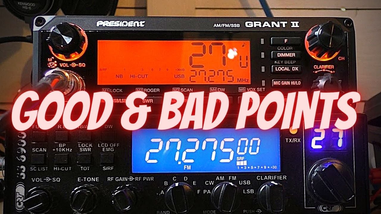 Grant 2 v CRT6900N. Also Yaesu and Alinco discontinued radios