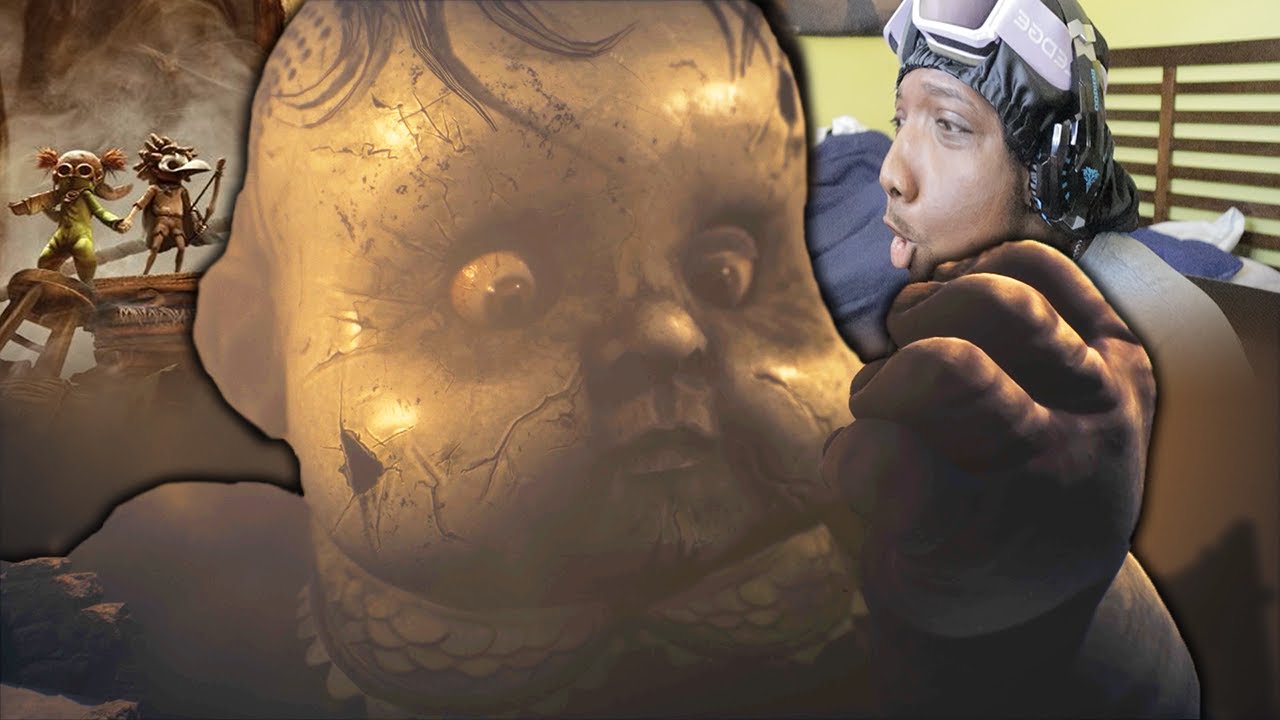 OKAY...THIS IS ACTUALLY KINDA SCARY? (LITTLE NIGHTMARES 3 DEMO)