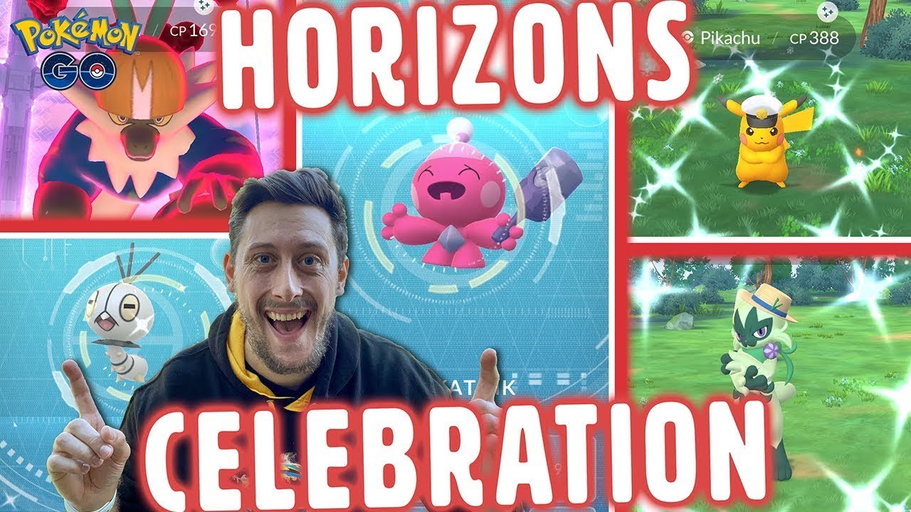 Shiny Costume Floragato & Captain Pikachu CAUGHT! Tinkatink HATCHED! Pokemon GO Horizons Celebration