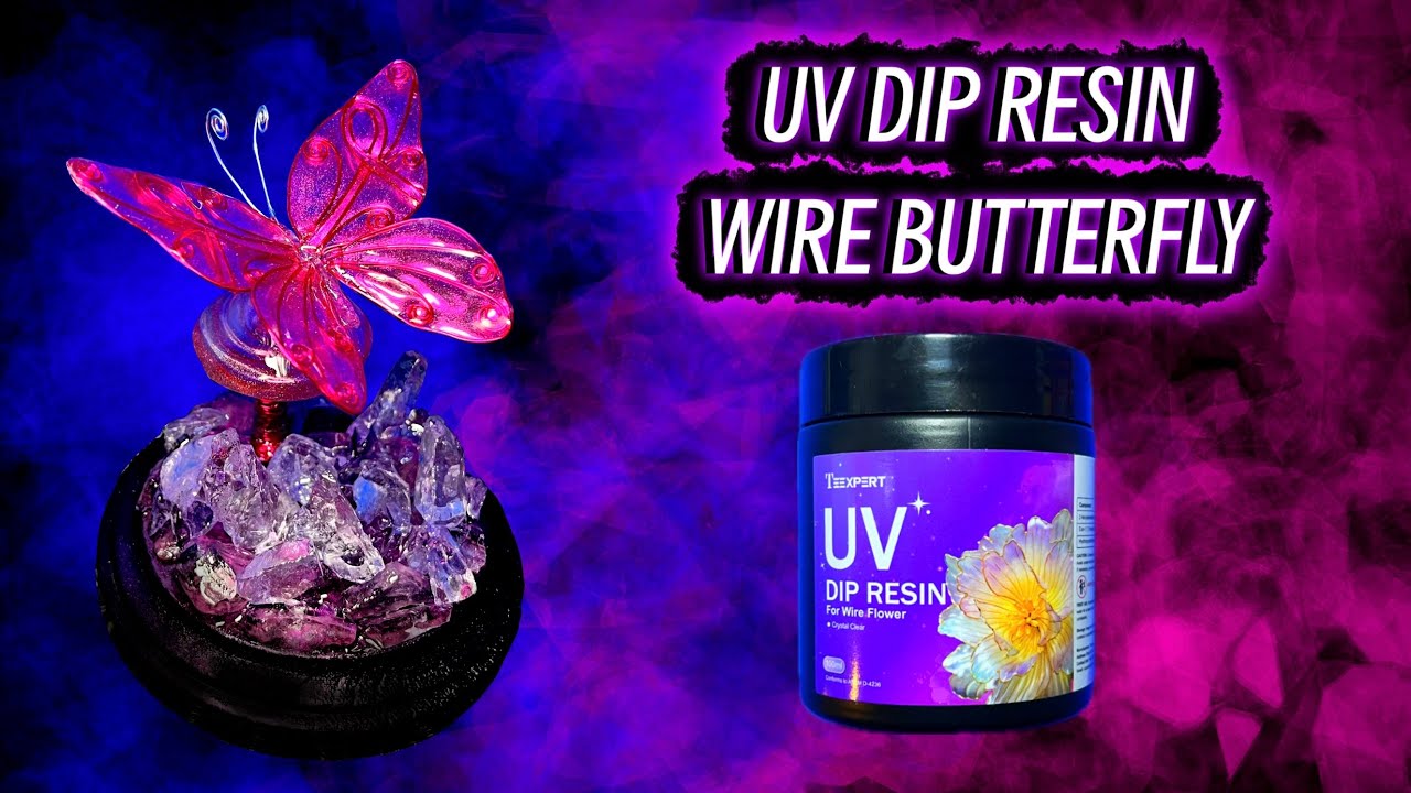 Metallic Pink Wire Butterfly for Breast Cancer Awareness Month!