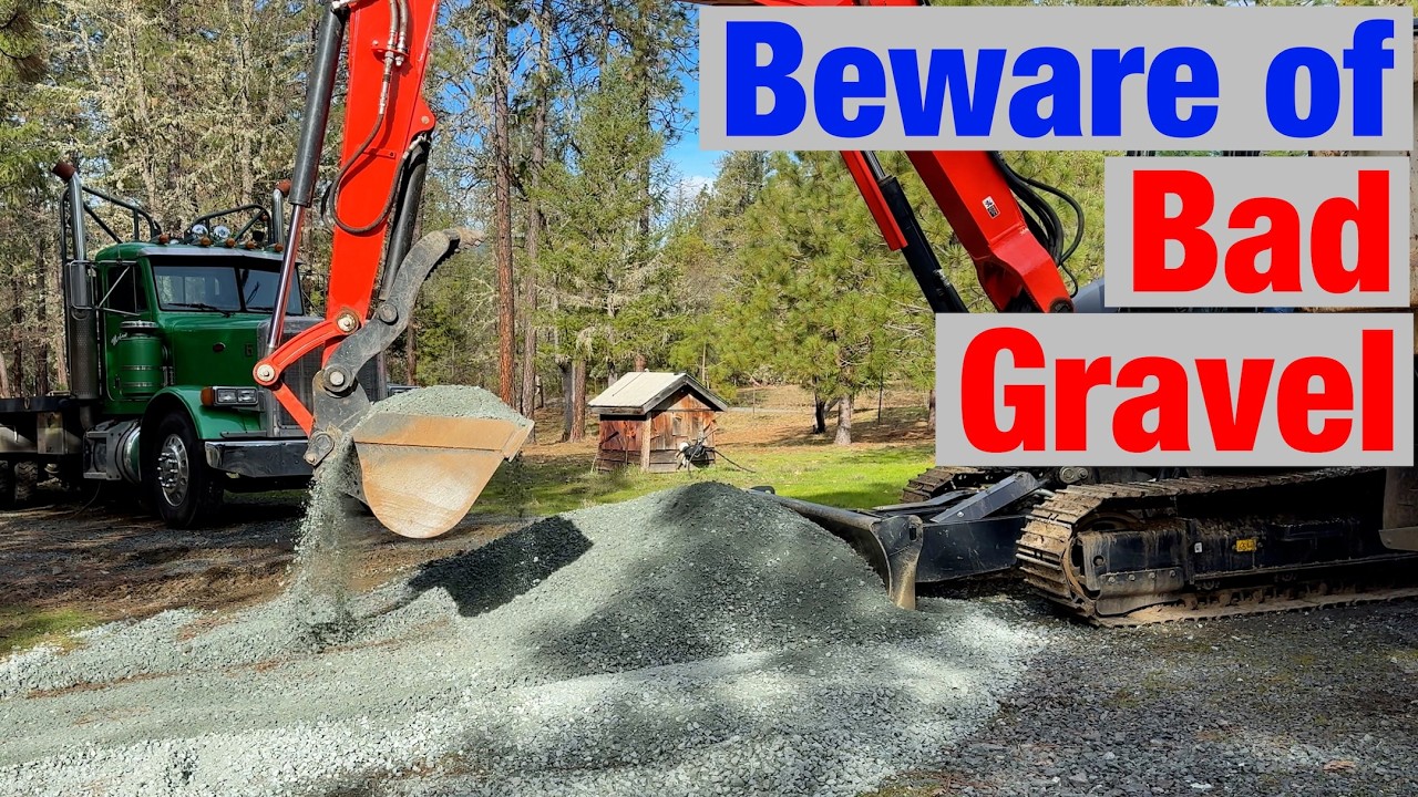 Fixing My New Road After Getting Bad Gravel