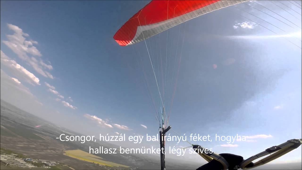 Siklóernyős B vizsga gyakorlati elemek