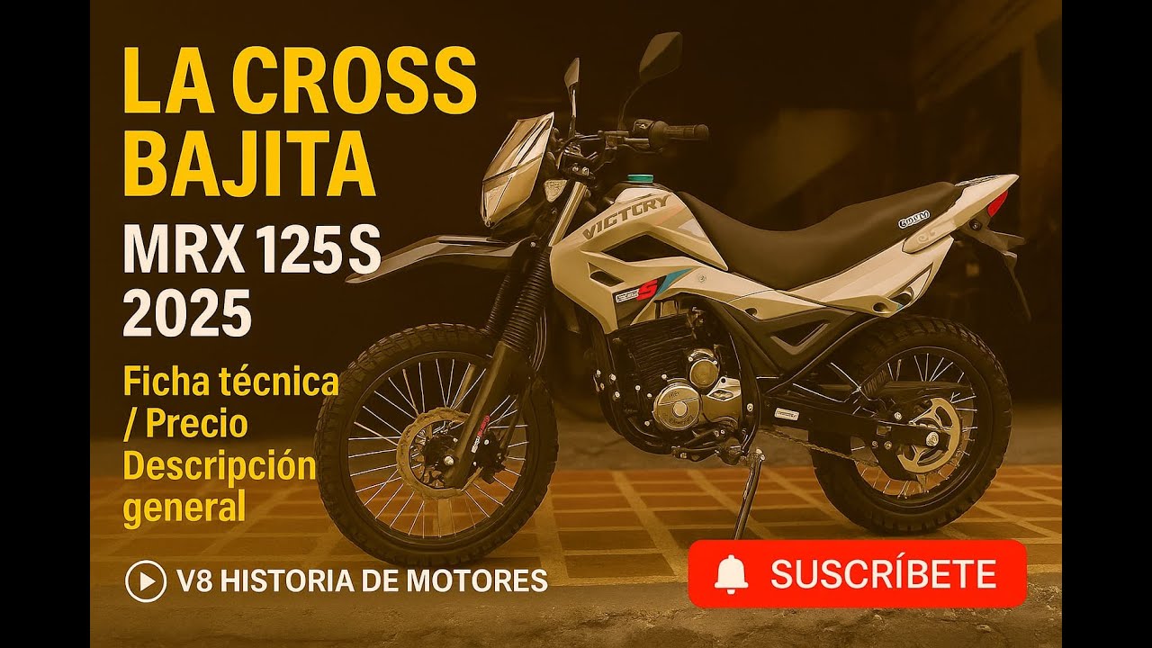 ¿Eres bajit@ y te gustan las motos doble propósito? 🏍️ Esta MRX 125S 2025 de Victory es para ti