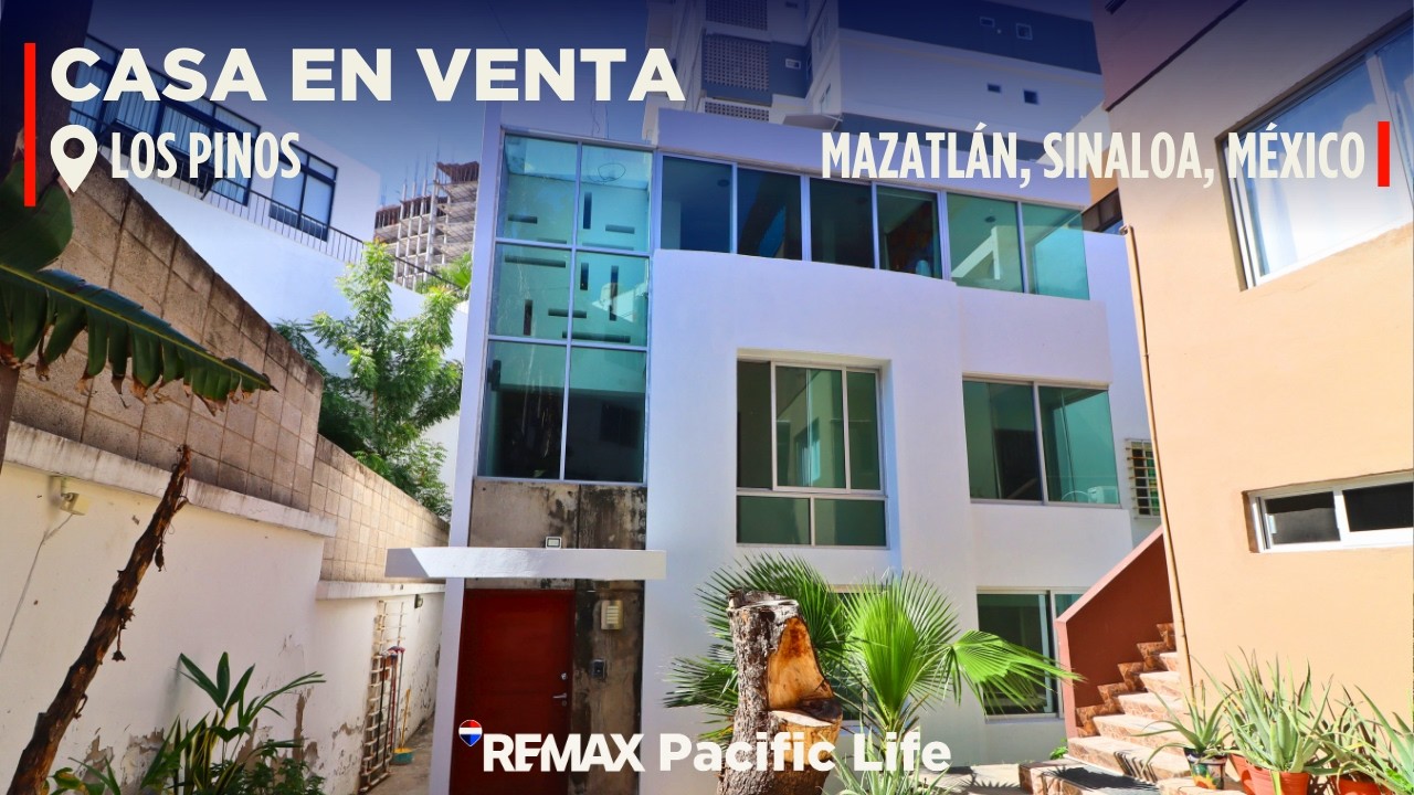 CASA EN VENTA EN LOS PINOS, MAZATLAN SINALOA REMAX