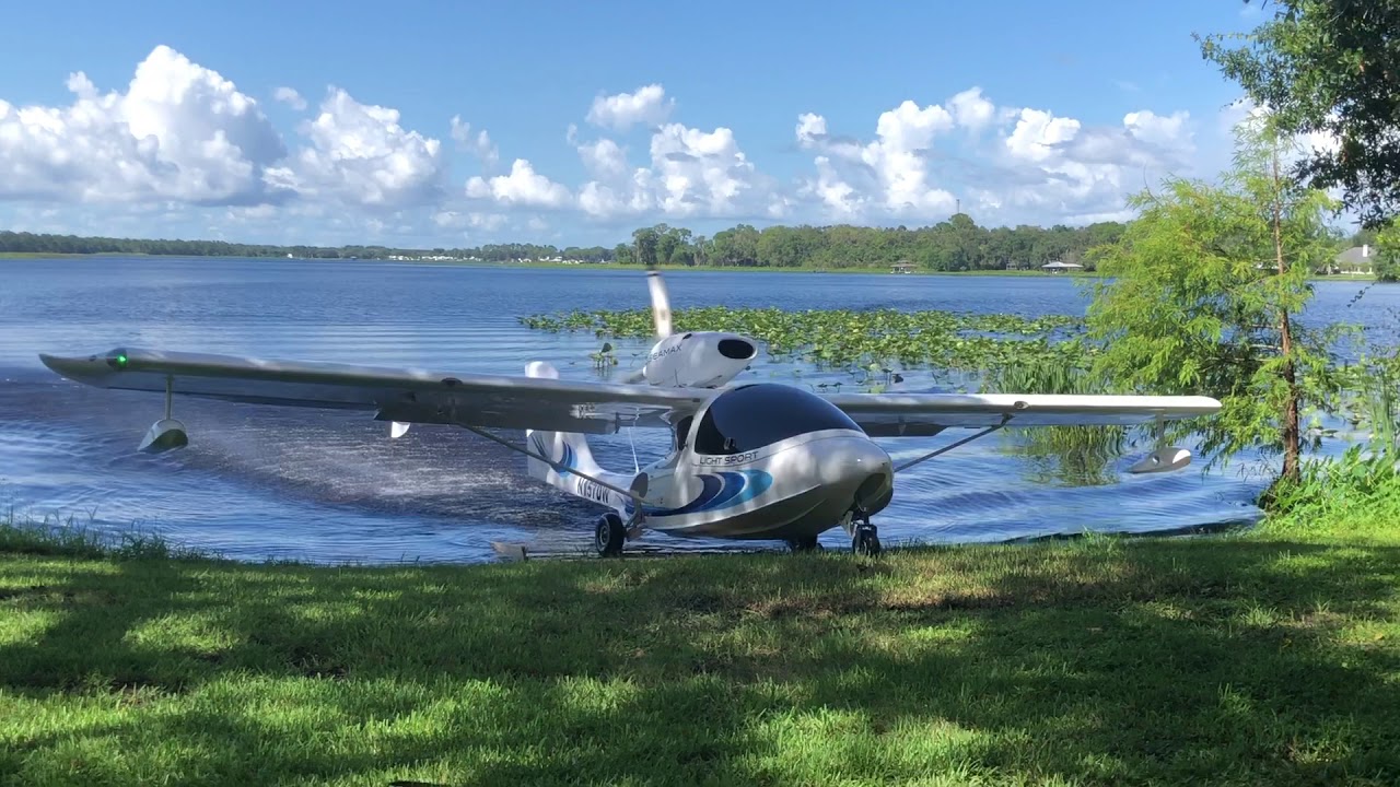 Seamax Ashore at Lake Josephine, Sebring FL