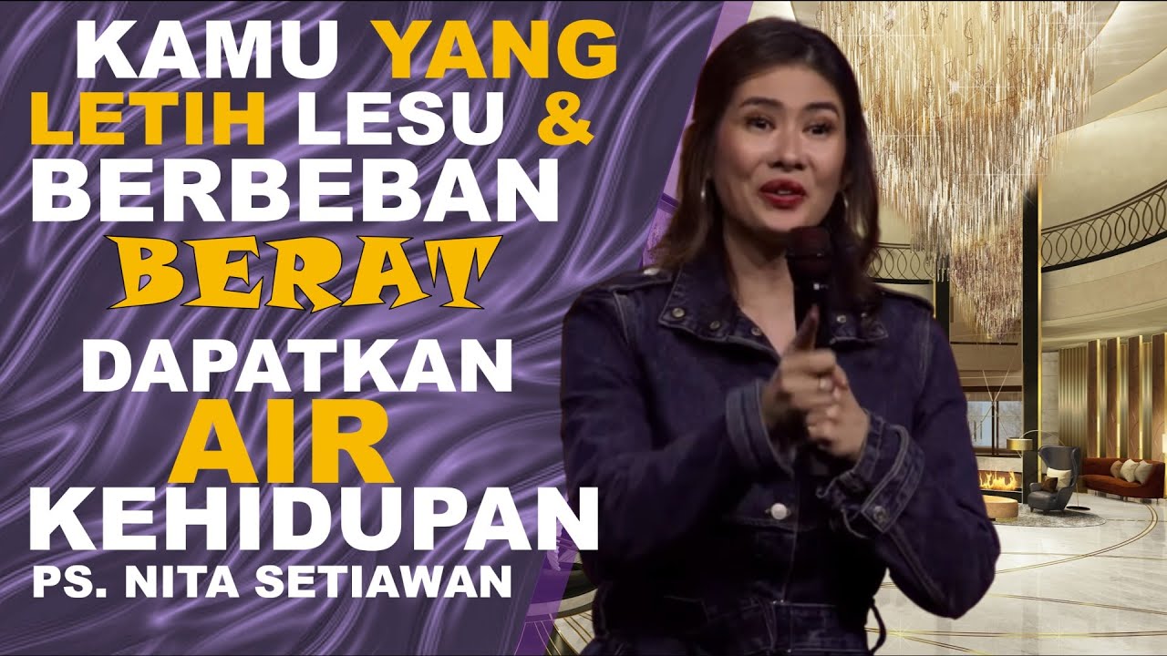 AIR KEHIDUPAN - KKR PENCURAHAN ROH KUDUS | Ps Nita Setiawan #nitasetiawan #keluargaallah