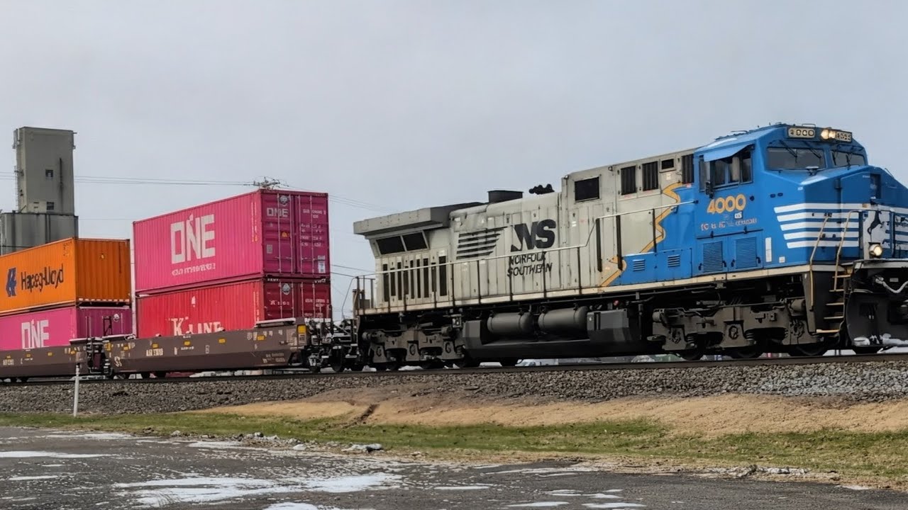 Norfolk Southern 278 EB Dayton District MP 197 Fairborn, Ohio 12-12-2025
