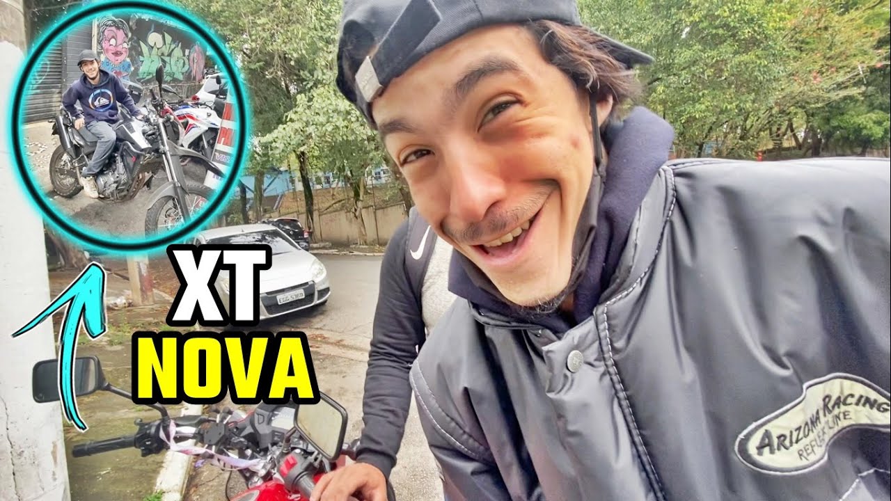 MAGREZZA VEIO EM CASA E LEVEI A XT PARA PINTAR