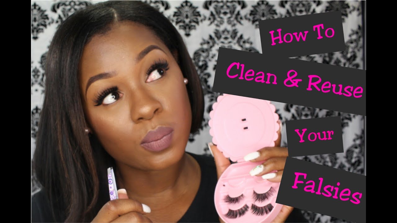 How To: Apply, Clean, Store, and reuse your False Lashes