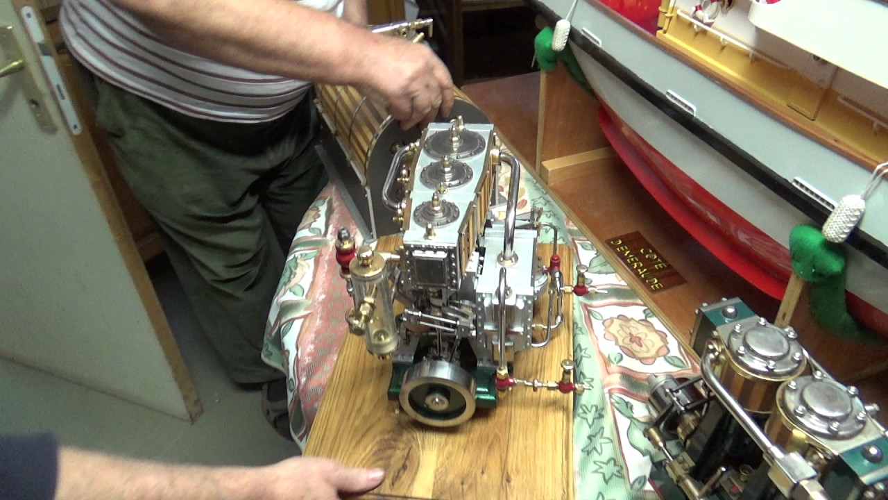 L'extraordinaire atelier de Jean-Pierre C 1/2 - Modélisme radiocommandé vapeur (Steam RC) - Amazing