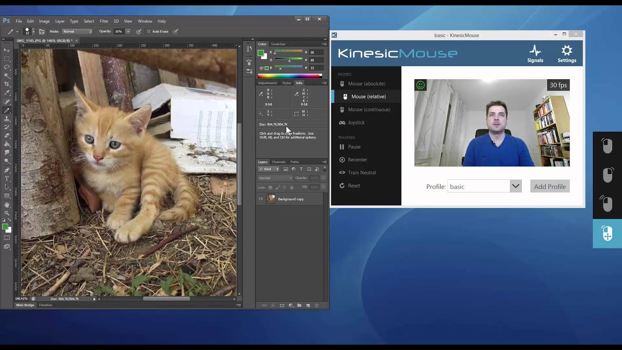 KinesicMouse - Precision Mode Tutorial