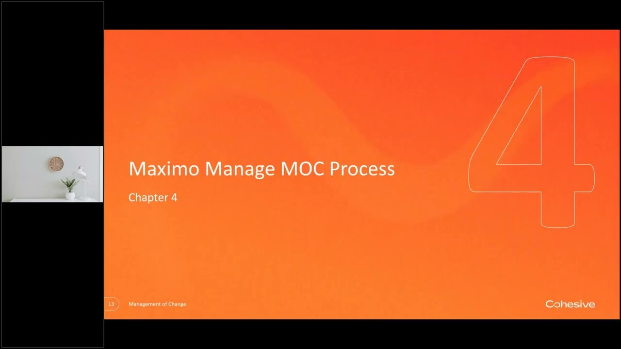 Management of Change MOC | Maximo Back to Basics