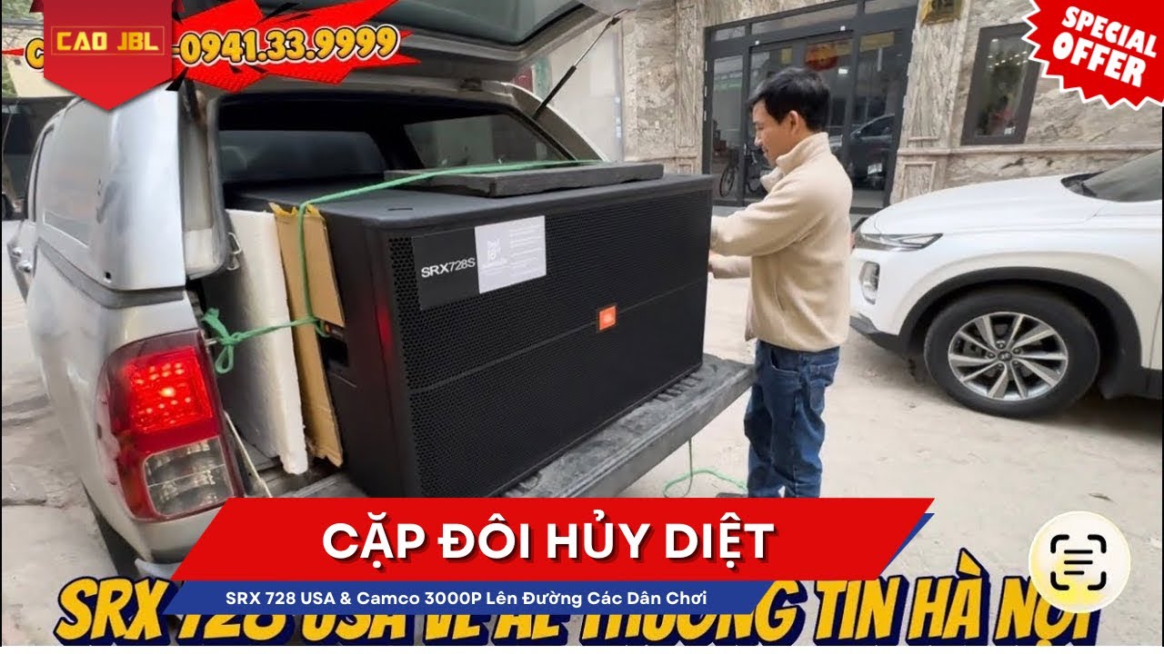 Cặp Đôi Hủy Diệt: SRX 728 USA & Camco 3000P Lên Đường Về Tay AE Thường Tín - Mê Linh || CAO JBL