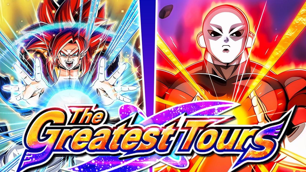 NO ITEM RUN! EZA LR PHY SSJ4 GOGETA VS. JIREN! THE GREATEST TOURS! (DBZ: Dokkan Battle)