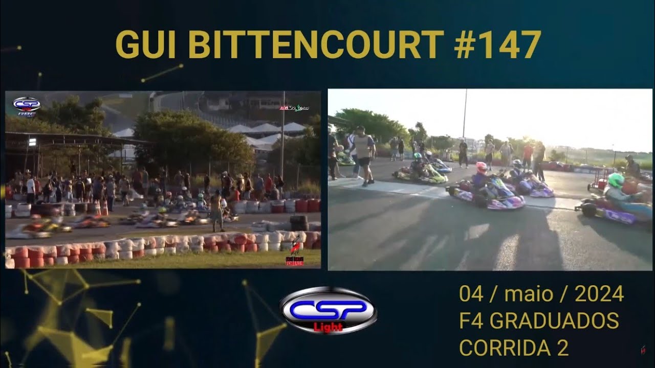 GUI #147 F4G - 2ª Corrida CSP LIGHT 4ª ETAPA 04/05/2024 Interlagos