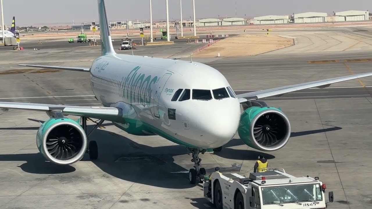 Flights Landing and Takeoff in Riyadh Airport | Plane Spotting Riyadh Airport