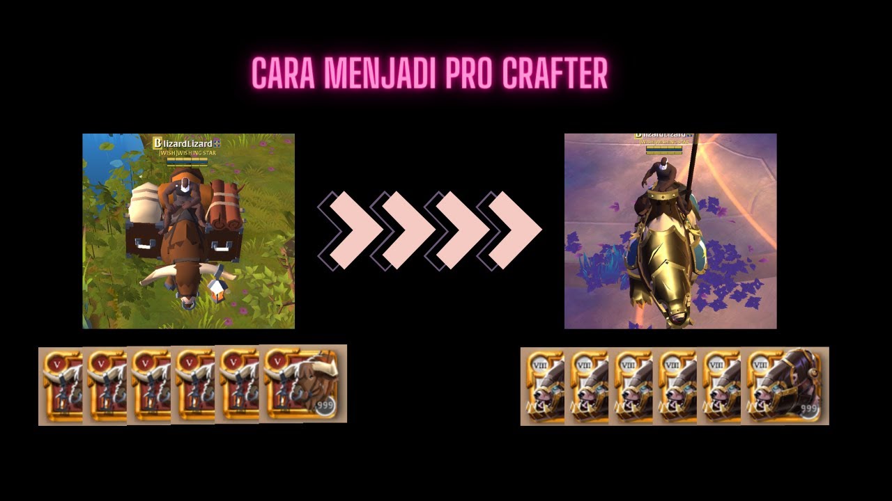 Albion Online: Cara Menjadi Pro Crafter Tips and Trick
