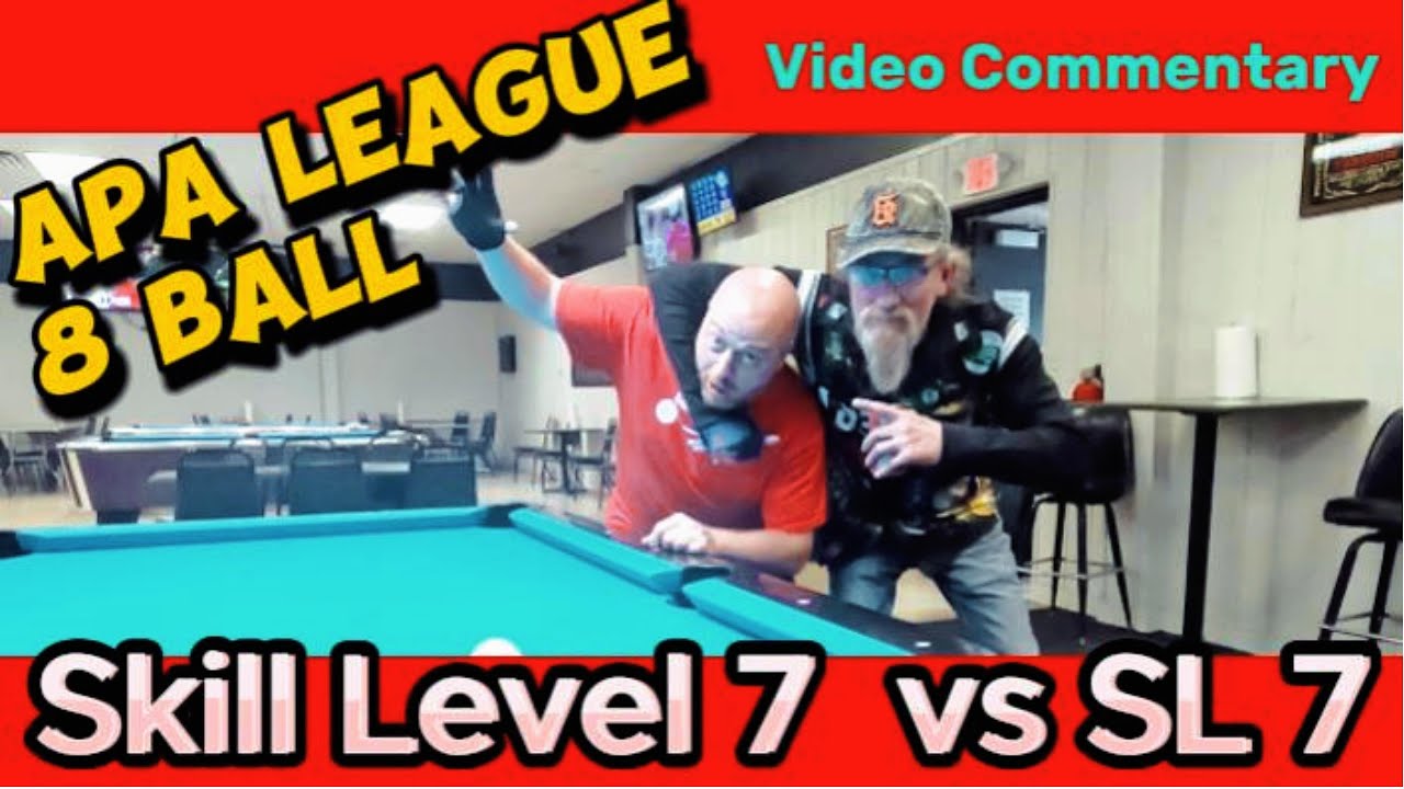 LOL - How Did LEAGUE PLAY Go This Week? :)  8 BALL APA League Match. SL7 vs SL 7