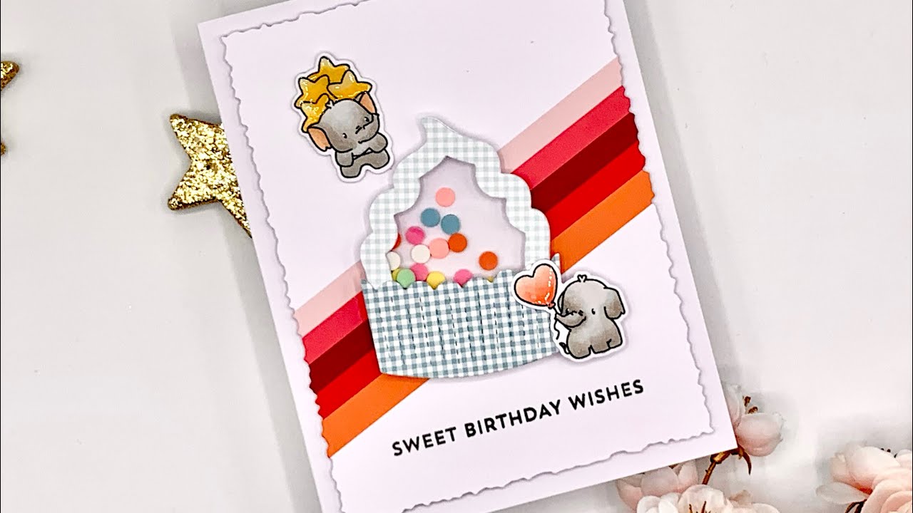 BIRTHDAY CARD: Mama Elephant - Little Elephant Agenda & Sweetie Bag