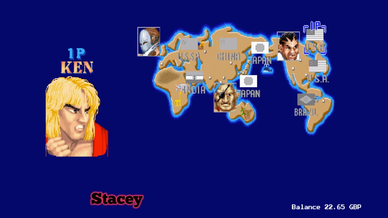 Street fighter 2 : the world warrior slot BONUS ( NETENT ), small stake  , BIG WIN !