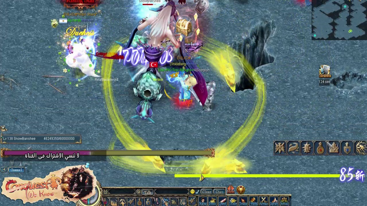 شرح كل اسكلات الدفاع Defense بشايلد الورير Shield Warrior  | كونكر اونلاين 2017