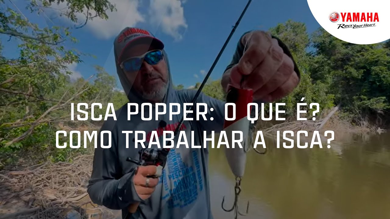 ISCA POPPER: O que é? Como trabalhar a isca? - 