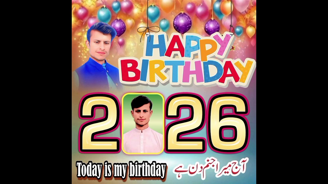 Today is my birthday 