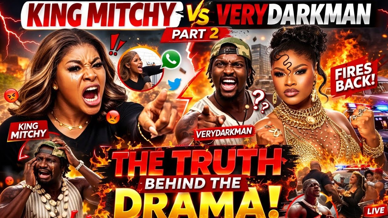 King Mitchy vs VeryDarkMan Part 2 – The Drama Just Got Worse 🔥😳 As The Flght Continues Online saga 🙆