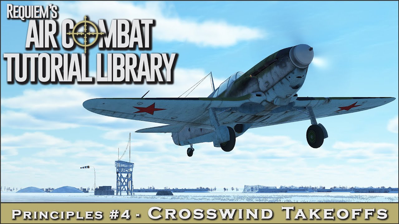 Principles #4 - Crosswind Takeoff Technique