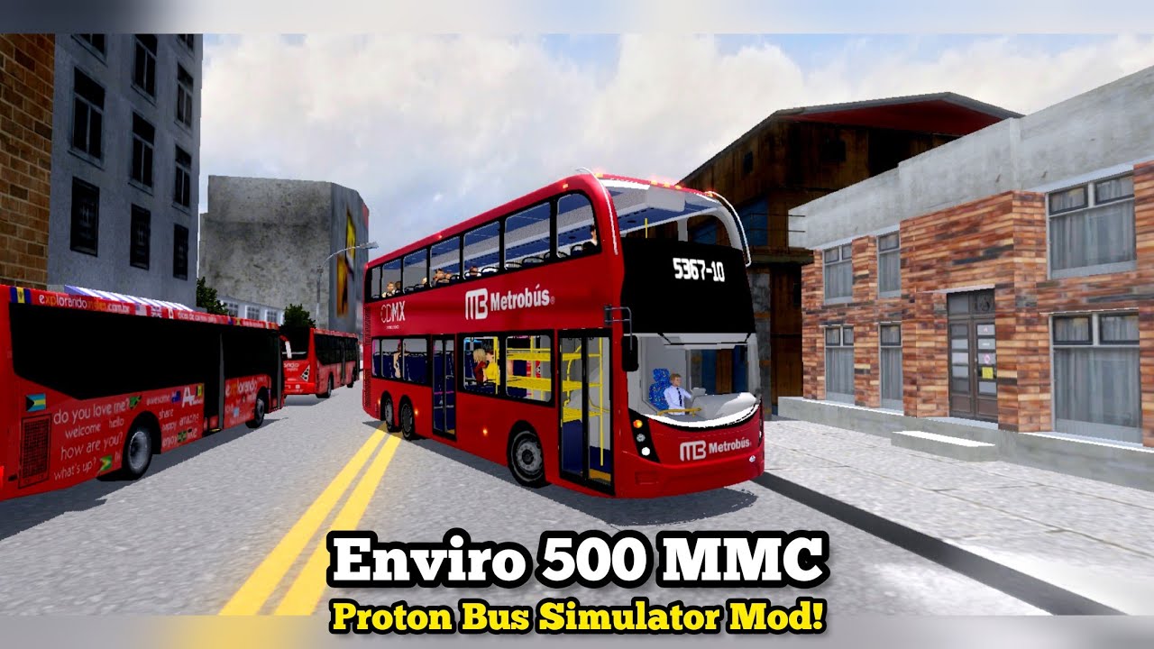 Proton Bus Simulator Update Mod! - Enviro 500 MMC Double Decker Bus