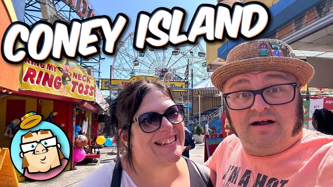 Coney Island - Deno's Wonder Wheel - Spook-A-Rama Dark Ride - Coney Island Circus Sideshow