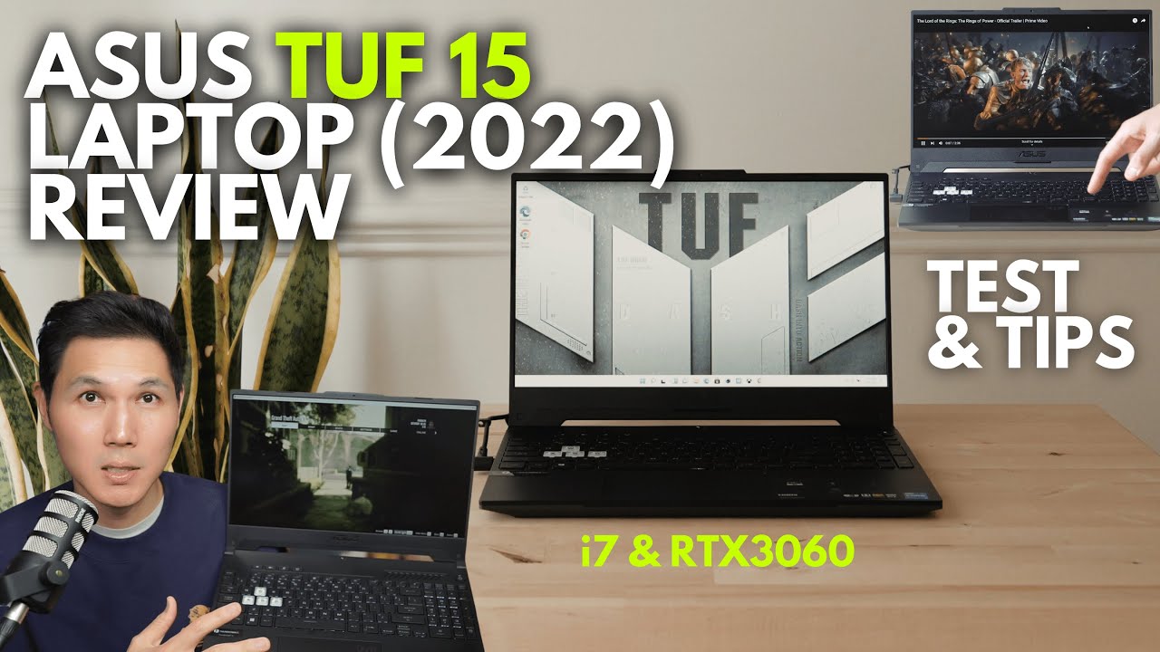 ASUS TUF Dash 15 (2022): Best Budget Gaming Laptop & PCMARK10 Test