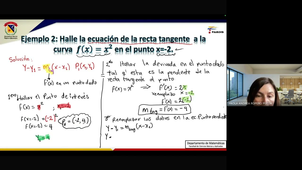 Videoconferencia 3 PC MAT II GC (04/02/2026) Ejemplos de derivación y regla de la cadena