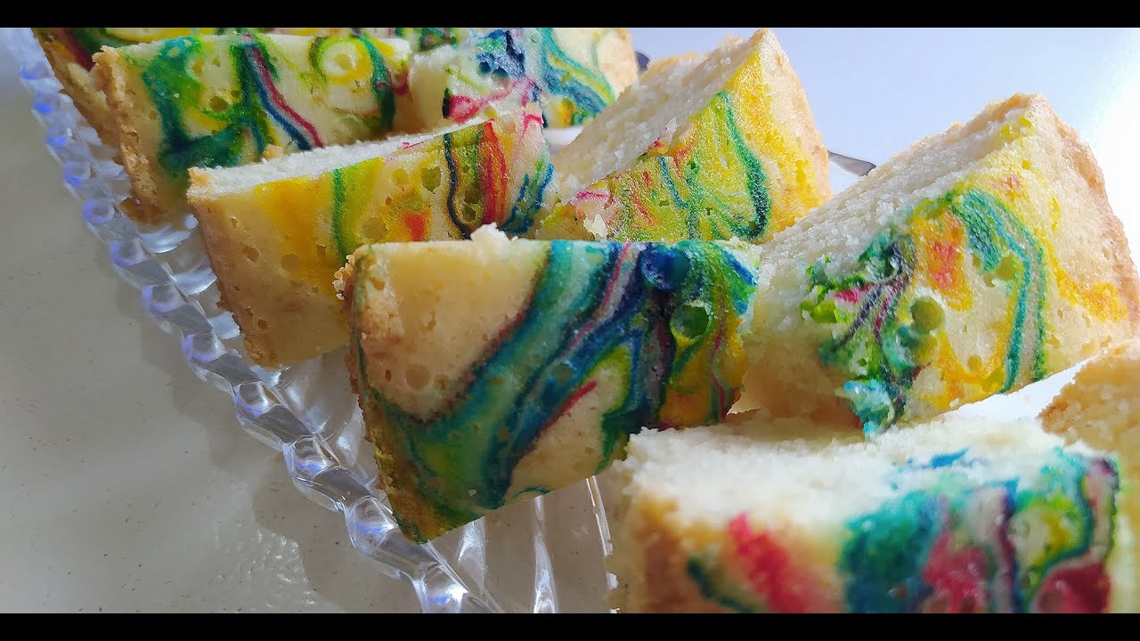 MERMAID VANILA TEA TIME CAKE | HOW TO MAKE PLAIN VANILA CAKE | VANILA CAKE BY FLAVOURZZZ