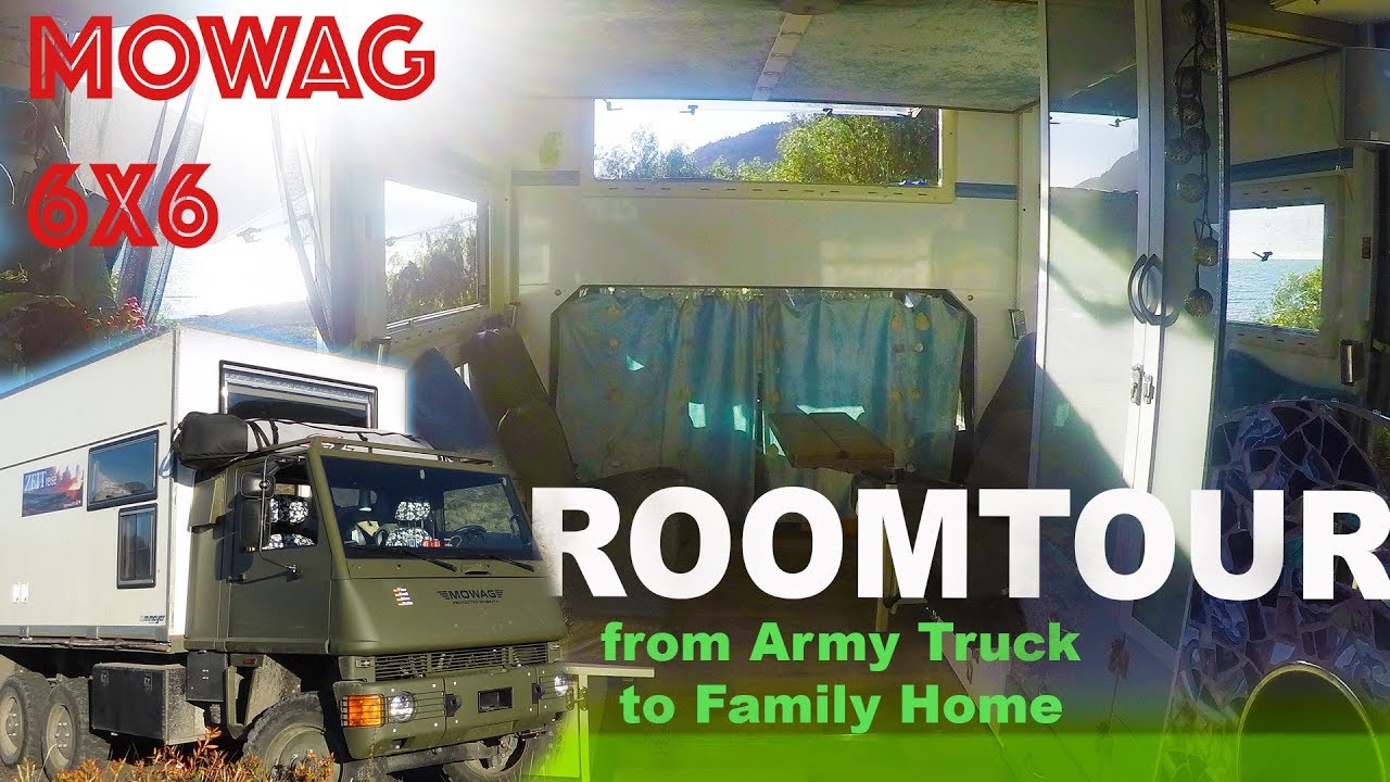 Offroad Camper ROOMTOUR! Mowag Duro 6x6 Eigenbau - So leben wir im 