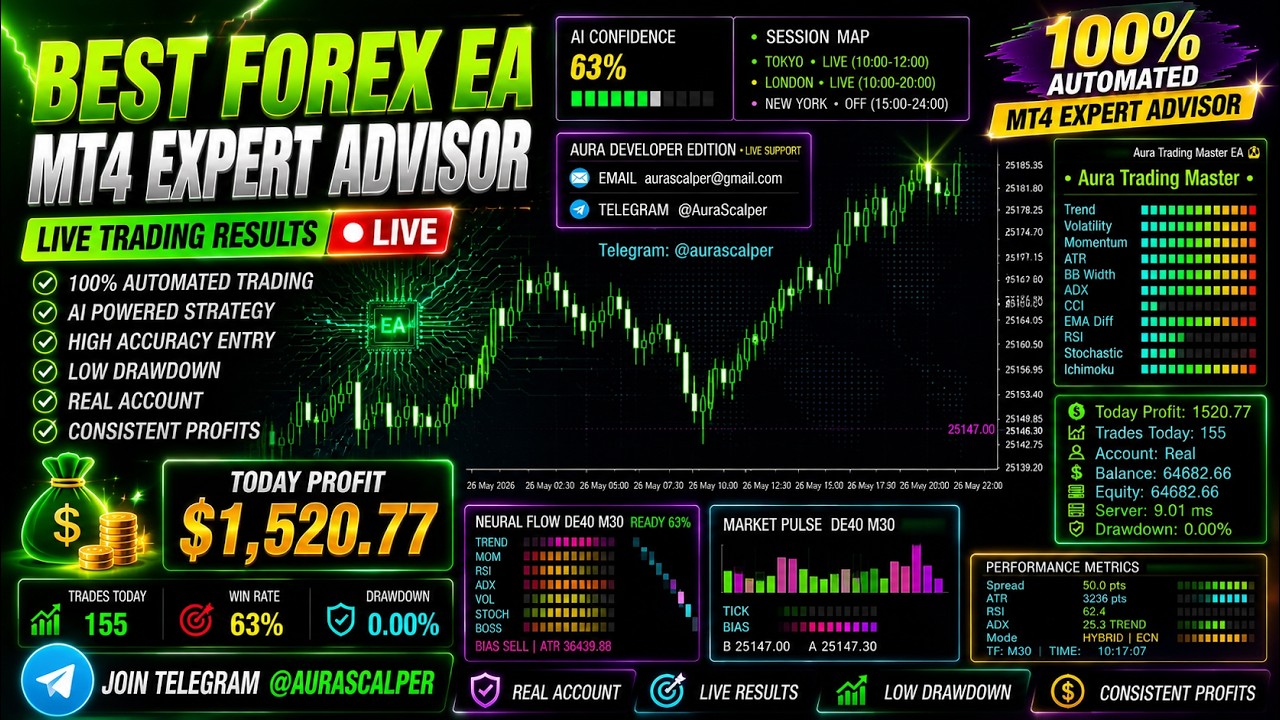 Low Drawdown Forex EA ✅